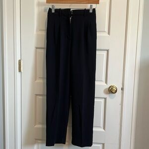 Wilfred (Aritzia) size 2 Trouser, dark blue. 25” inseam